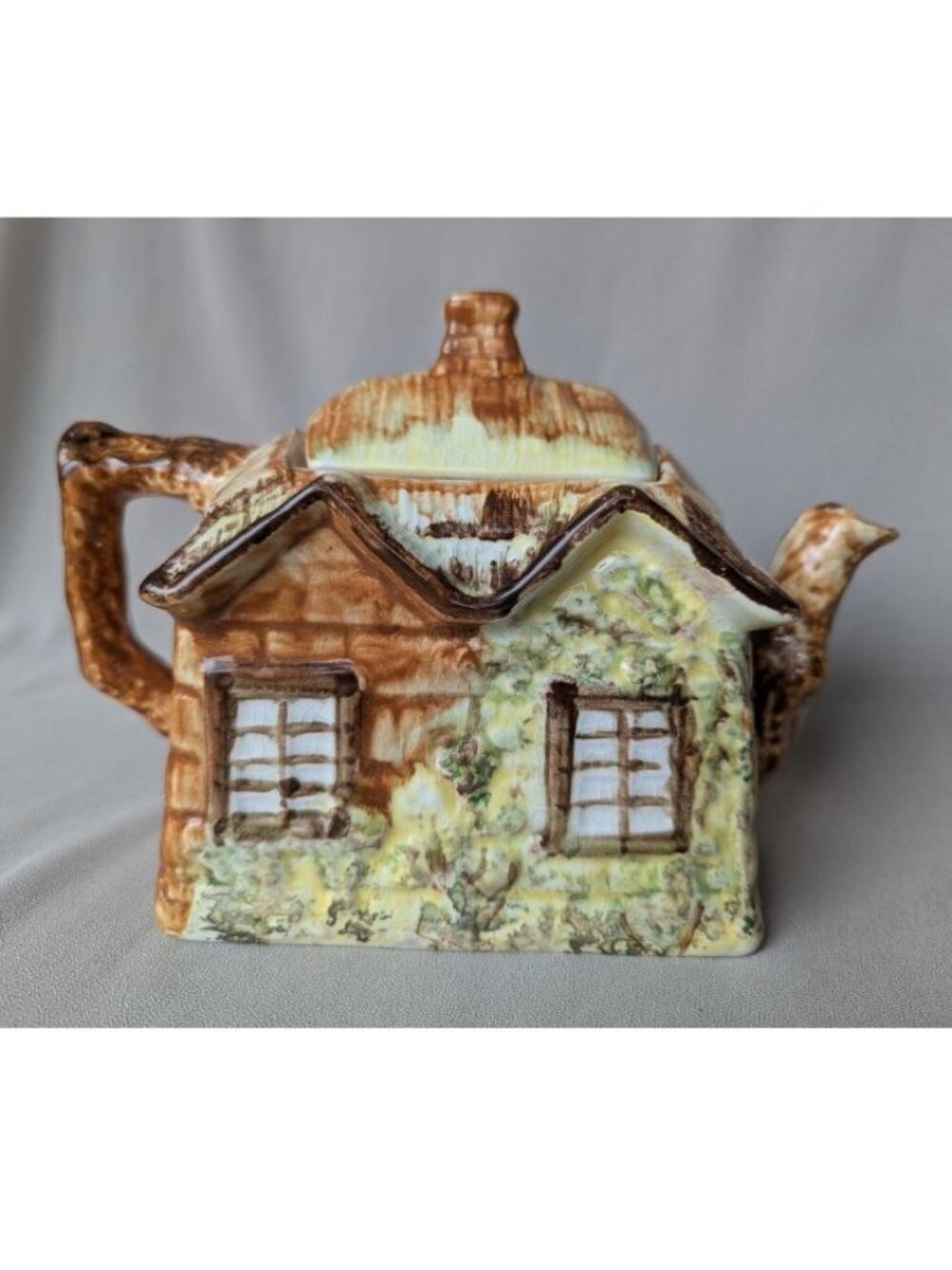 Vintage 1940s Price Kensington England Teapot 'Ye Olde Cottage' Cottage Ware